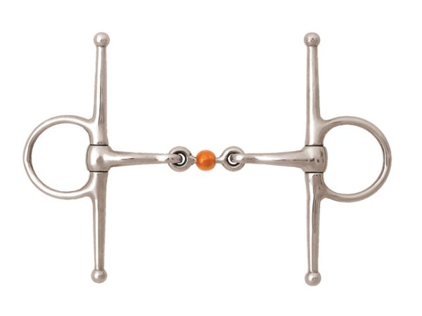 JP Korsteel Copper Ball Link Full Cheek Snaffle