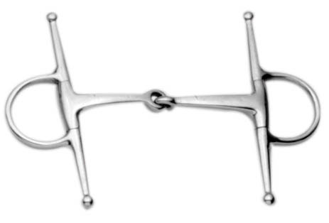 Korsteel Medium Weight Eggbutt Short Cheek Snaffle