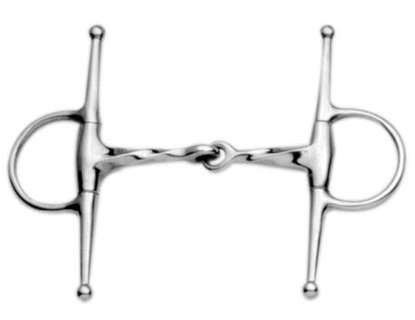Korsteel Slow Twist Eggbutt Full Cheek Snaffle