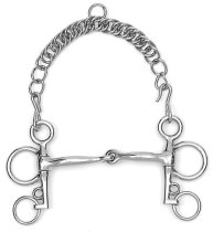 JP Korsteel Tom Thumb Pelham Snaffle Bit
