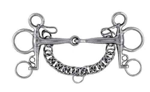 Korsteel Tom Thumb Pelham Snaffle Bit