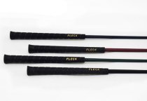 Fleck Grip Dressage Whip