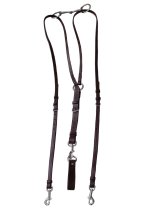 Tory Leather Deluxe Sliding Side Reins With Snaps