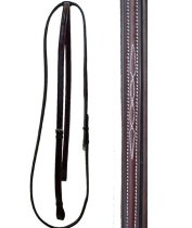 KL Select Red Barn Fancy Round Raised Standing Martingale