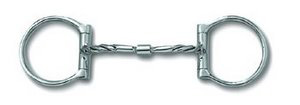 Myler Western Dee Bit with Twisted Comfort Snaffle