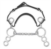 Myler 3-Ring Combination Bit Mullen Triple Barrel