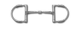 Myler Dee Bit with Hooks and Comfort Snaffle