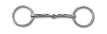 Myler Loose Ring Bit with Sweet Iron 3/8″ Snaffle